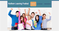 Desktop Screenshot of northernlearningfestival.com
